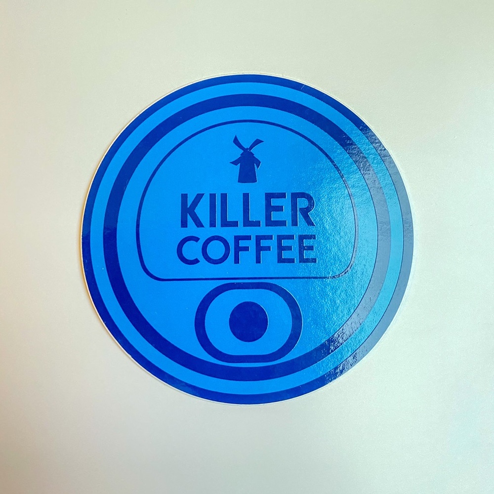 Dutch Bros Sticker - “killer coffee”